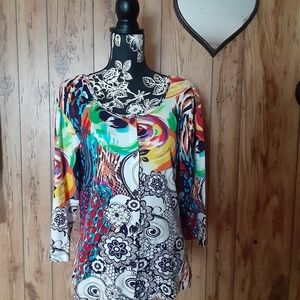 Mirror image sweater